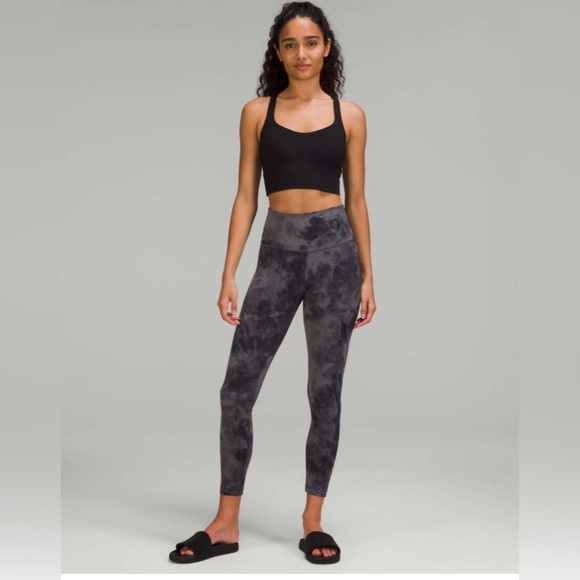 Lululemon Align High-Rise Pant 25" in Diamond Dye Pitch Grey Graphite Grey - Picture 7 of 8